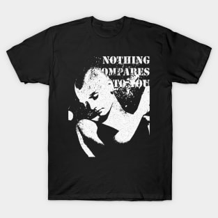 Sinead O'Connor - Vintage Stencil silhouette T-Shirt